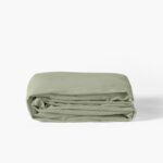 Organic Cotton Fitted Sheet Sage