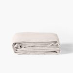 Organic Cotton Fitted Sheet Vanilla