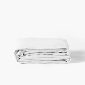 Organic Cotton Fitted Sheet White