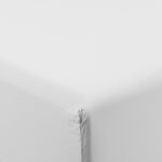 Organic Cotton Fitted Sheet White